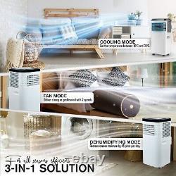 3in1 Portable Mobile Air Conditioner 9000 BTU Air Conditioning Unit Dehumidifier