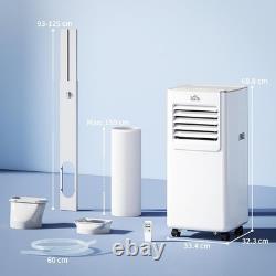 4-in-1 Portable Air Conditioner 7000 BTU Air Conditioning Unit White 4-in-1 Portable Air Conditioner 7000 BTU Air Conditioning Unit White