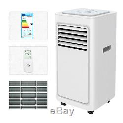 4in1 Eco 9000BTU Air Conditioner Portable Conditioning Unit 2.1KW Remote Class A