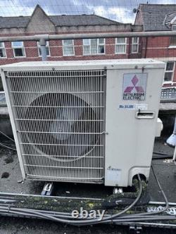 4x Mitsubishi Electric Mr. Slim Outdoor Air Conditioning Units R407