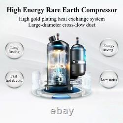 550W Portable Air Conditioner Mobile Air Conditioning Unit Cooling Room Cooler