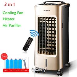 5L Heating Air Conditioning Portable Unit Combined Heater 3 in 1 Cooling Fan