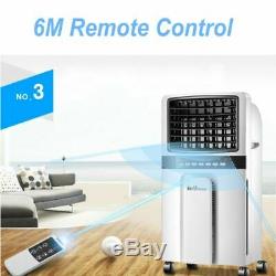 5L Heating & Air Conditioning Portable Unit Combined Heater Remote Control UK