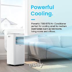7000 BTU Air Conditioner Portable Conditioning Unit Cooler Class A with Remote