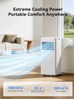 7000 BTU Portable Air Conditioner, 4-in-1 Air Conditioning Unit brand new fast