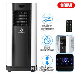 9000 BTU Portable Air Conditioner Mobile Air Conditioning Unit Cooling 1100W UK