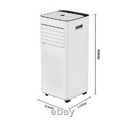 9000 BTU Power Air Conditioner Conditioning Unit Strong Wind Remote LED Touch UK