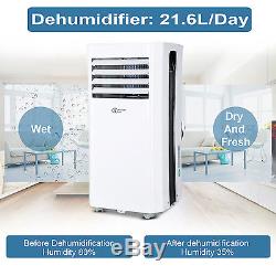 9000BTU Portable Air Conditioner Mobile Air Conditioning Unit Dehumidifier New