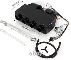 A/C Compressor Under Dash AC Air Conditioning Evaporator Kit Heat Cool Universal