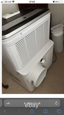 AEG AXP34U338CW portable air conditioning unit. In perfect condition. 12000 btu
