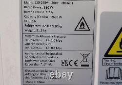 AEG Comfort 6000 AXP26U339CW Portable Air Conditioner (Scuffs/WiFi Untested) B+