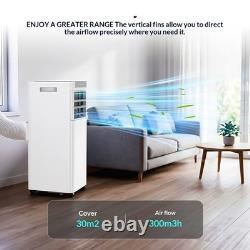 Air Conditioner Portable 5000 BTU, 6-in-1 Air Conditioning Unit Sleep Mode Timer