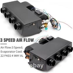 Air Conditioning Evaporator Assembly Unit 12V, Under-Dash A/C Heating Cooling