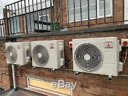 Air Conditioning Fitting Services. Wall Mounted Heat Pump Domestic Air Con
