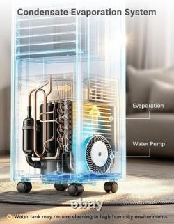 Air Conditioning Unit, 9000 BTU Portable Air Conditioner with 4 IN 1 Cool- Dry