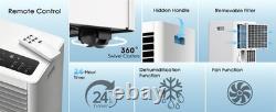 Air Conditioning Unit, 9000 BTU Portable Air Conditioner with 4 IN 1 Cool- Dry