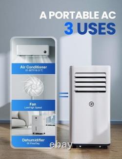 Air Conditioning Unit 9000 BTU Portable Air Conditioner with 4 In 1 Dehumidifier