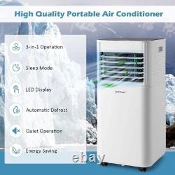 Air Conditioning Unit Portable 9000 BTU 3 In 1 Cooling Dehumidifier Fan