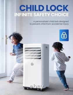 Air Conditioning Unit Portable Air Conditioner 7000 BTU 4-in-1 Dehumidifier