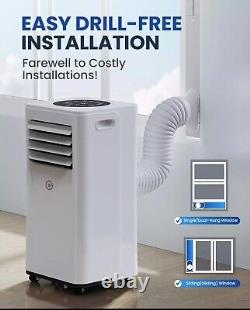 Air Conditioning Unit Portable Air Conditioner 9000 BTU 4-In-1 Dehumidifie, Fan