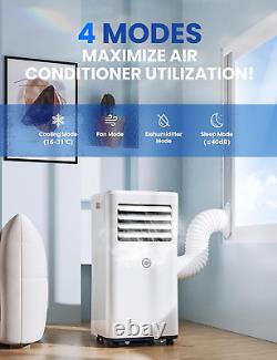 Air Conditioning Unit Portable Air Conditioner 9000 BTU 4-In-1 Dehumidifier, Coo