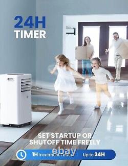 Air Conditioning Unit Portable Air Conditioner 9000 BTU 4-In-1 Dehumidifier, Coo