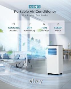Air Conditioning Unit Portable Air Conditioner 9000 BTU with Remote Control UK