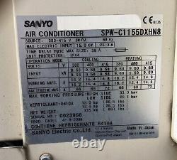 Air Conditioning Units Sanyo SPW-C1155DXHN8 Fan Convectors Aircon Air Con Unit