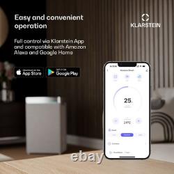 Air Cooler Air Conditioning Unit 4in1 Humidifier Purifier Timer Remote White