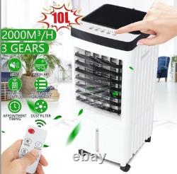 Air Cooler Fan Ice Cold Packs Remote Control Cooling Conditioning Unit