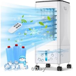 Air Cooler Fan Ice Cold Packs Remote Control Cooling Conditioning Unit Filter