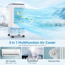 Air Cooler Fan Ice Cold Packs Remote Control Cooling Conditioning Unit Filter