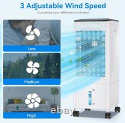 Air Cooler Fan Ice Cold Packs Remote Control Cooling Conditioning Unit Filter