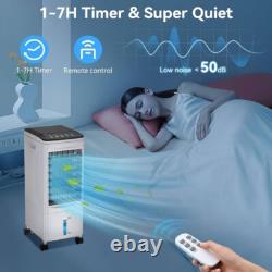 Air Cooler Fan Ice Cold Packs Remote Control Cooling Conditioning Unit Filter