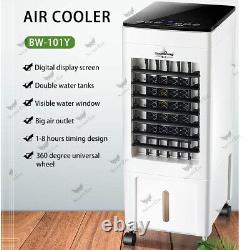Air Cooler Fan Ice Cold Packs Remote Control Cooling Conditioning Unit Filter 8L