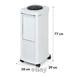 Air Cooler Portable Conditioning Room Fan 8 L 100W 650 m³/h Remote Control White