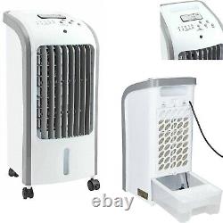 Air Cooling Fan Humidifier Condition Timer 3 Settings Portable Ac With Remote
