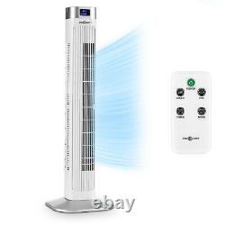 Air Fan Portable Conditioning Tower Oscillating Remote 50W Temperature Display