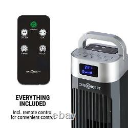 Air Fan Portable Conditioning Tower Oscillating Remote Control LED Display 50W