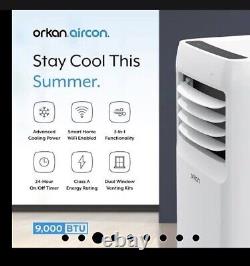 Air conditioner unit portable ORKAN 9,000 BTU Excellent condition