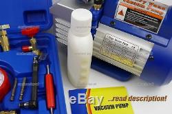 Air conditioning Heat pump Gauge manifold tool kit R32 R290 R600a Split AC unit