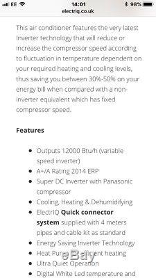 Air conditioning/heater split units