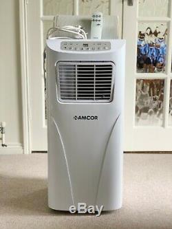 Amcor 10000BTU Portable Air Conditioning Unit with Exhaust Pipe and Remote Control