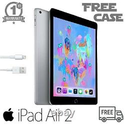 Apple iPad Air2 (16GB 32GB 64GB) Wi-Fi Good Condition 12M Warranty