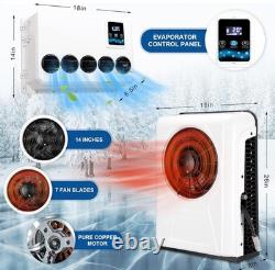 Aspligo 12V Cooling Split Air Conditioner Electric Compact AC Kit For Tractor RV