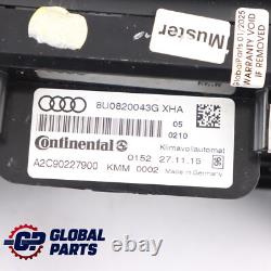 Audi Q3 8U Heater Climate Control A/C Air Conditioning Unit Panel 8U0820043G