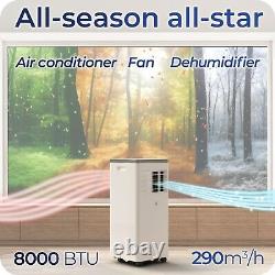 Avalla S-150 Portable 5-in-1 Air Conditioning Unit 8000BTU for Home 2345W Power