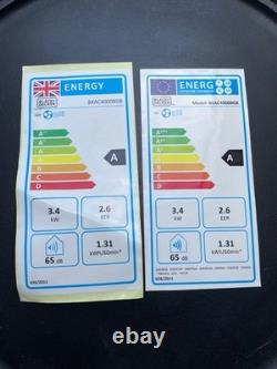 BLACK+DECKER 12K 3-in-1 Air Conditioning Unit White (BXAC40008GB)