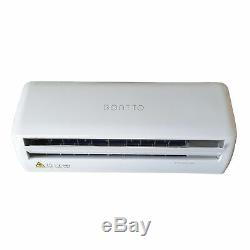 BONTTO K12 Wall Mount Air Conditioning Unit 3.5kW 12000BTU Split System for 45m²