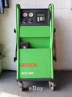 BOSCH ACS 500 automatic air con conditioning machine R134a re gas unit